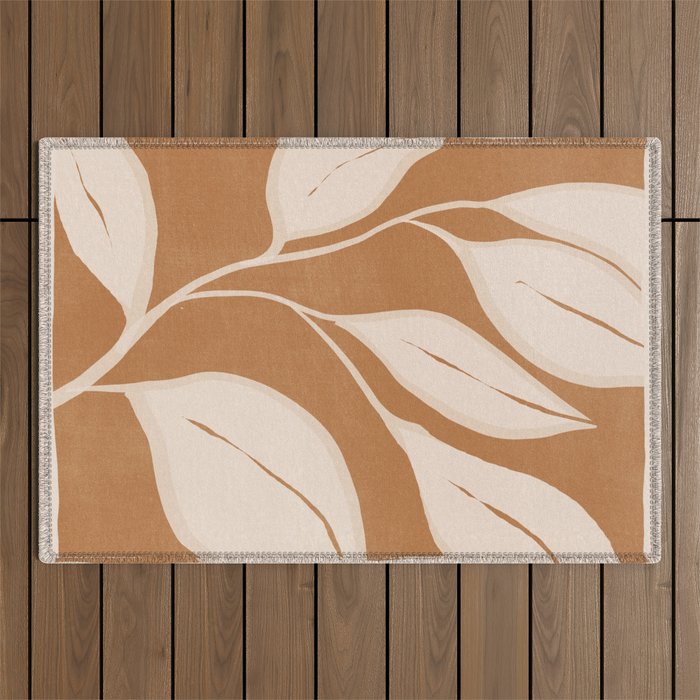 Abstract Art /Minimal Plant 142 Outdoor Rug Gallery Image 1