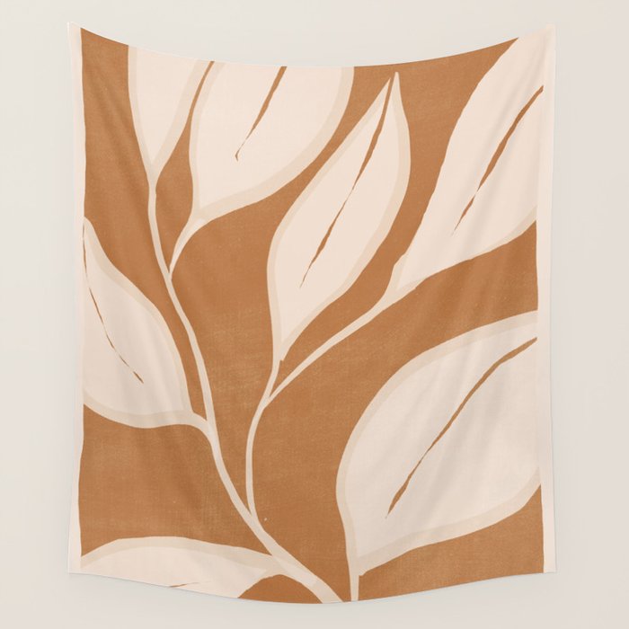 Abstract Art /Minimal Plant 142 Wall Tapestry Gallery Image 1