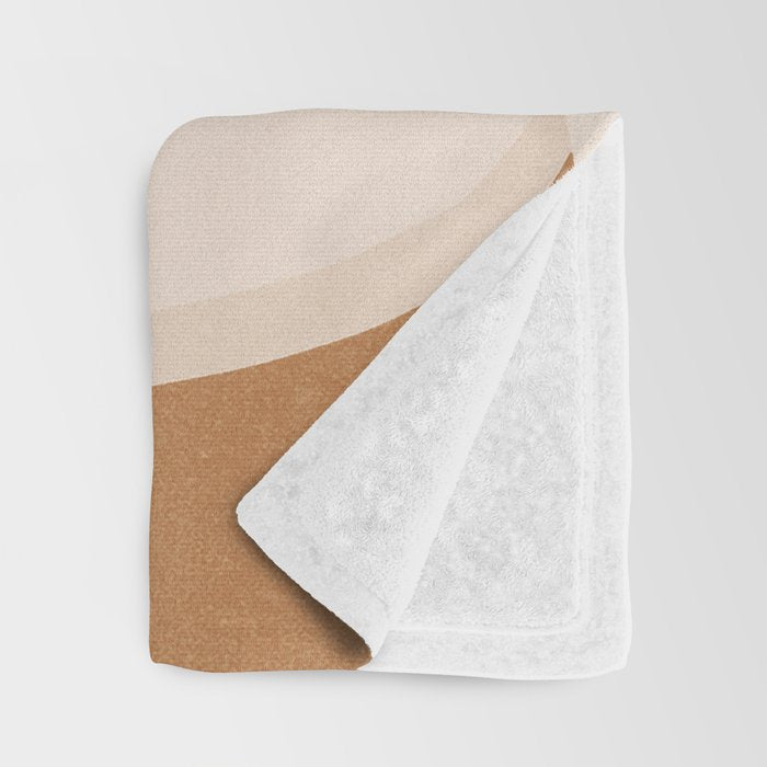Abstract Art /Minimal Plant 142 Throw Blanket Gallery Image 3