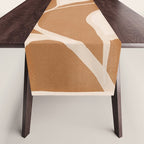 Abstract Art /Minimal Plant 142 Table Runner Gallery Image 1