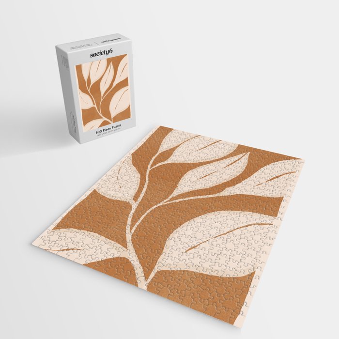 Abstract Art /Minimal Plant 142 Jigsaw Puzzle Gallery Image 2