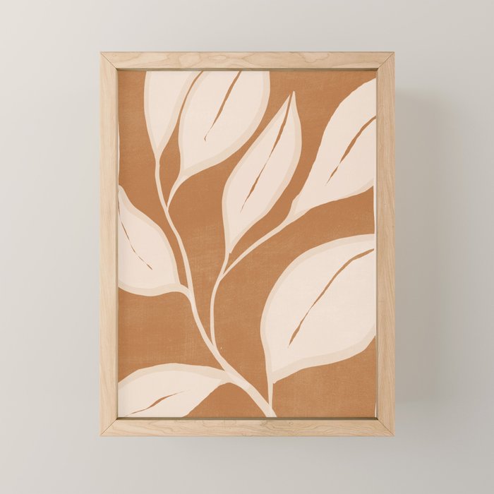 Abstract Art /Minimal Plant 142 Mini Art Print Gallery Image 1