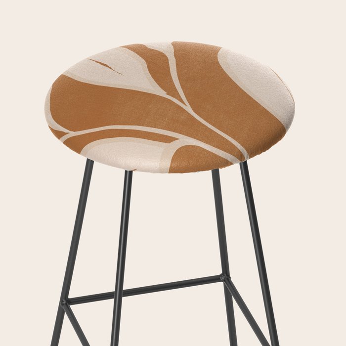 Abstract Art /Minimal Plant 142 Stool Gallery Image 2