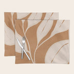 Abstract Art /Minimal Plant 142 Placemat Gallery Image 1