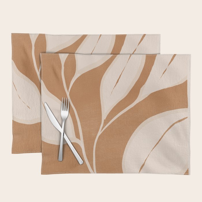 Abstract Art /Minimal Plant 142 Placemat Gallery Image 1