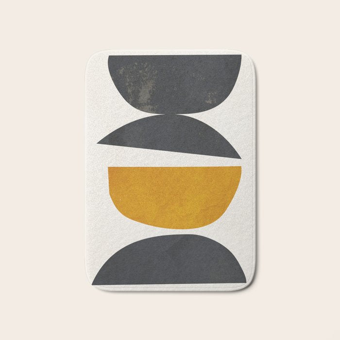 abstract minimal 23 Bath Mat Gallery Image 1