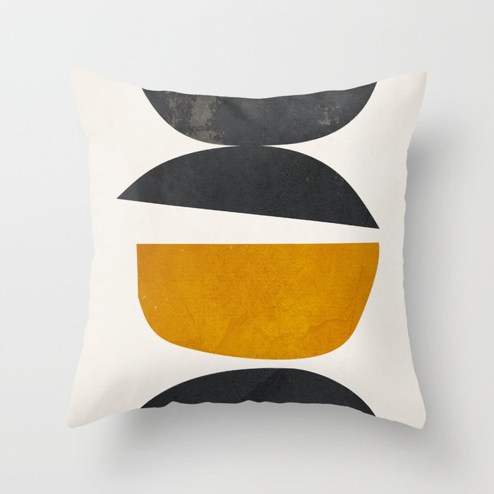 abstract minimal 23 Throw Pillow Gallery Image 6