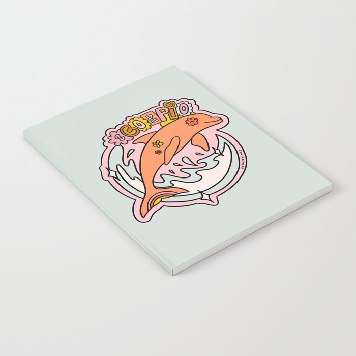 Scorpio Dolphin Notebook Gallery Image 2