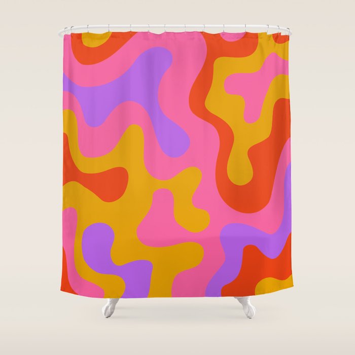 Standing on the edge Shower Curtain Gallery Image 1