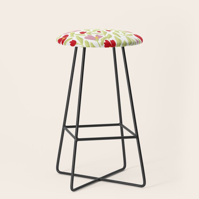 Floral Poster Stool Gallery Image 1