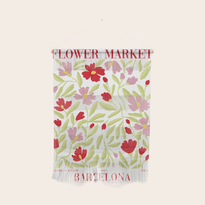 Floral Poster Wall Hanging Gallery Image 1
