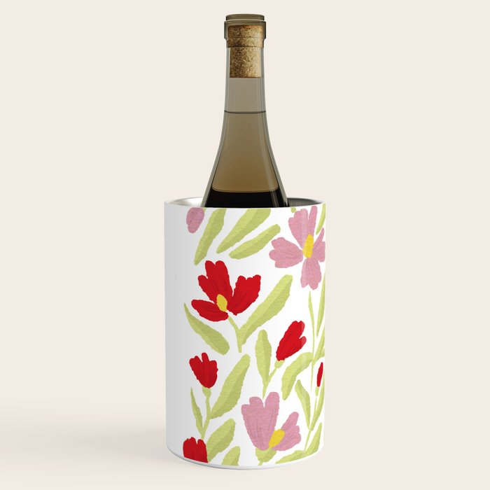 Floral Poster Wine Chiller Gallery Image 2