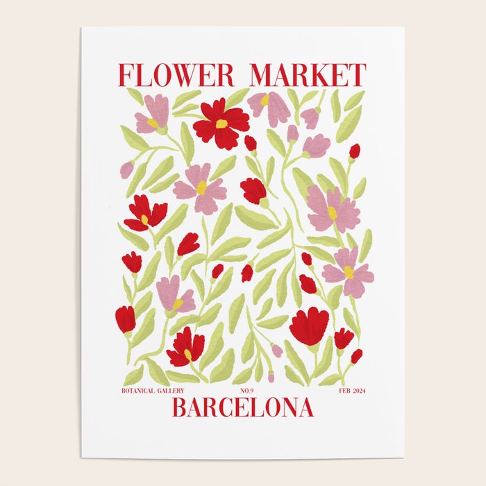 Floral Poster Poster Gallery Image 4