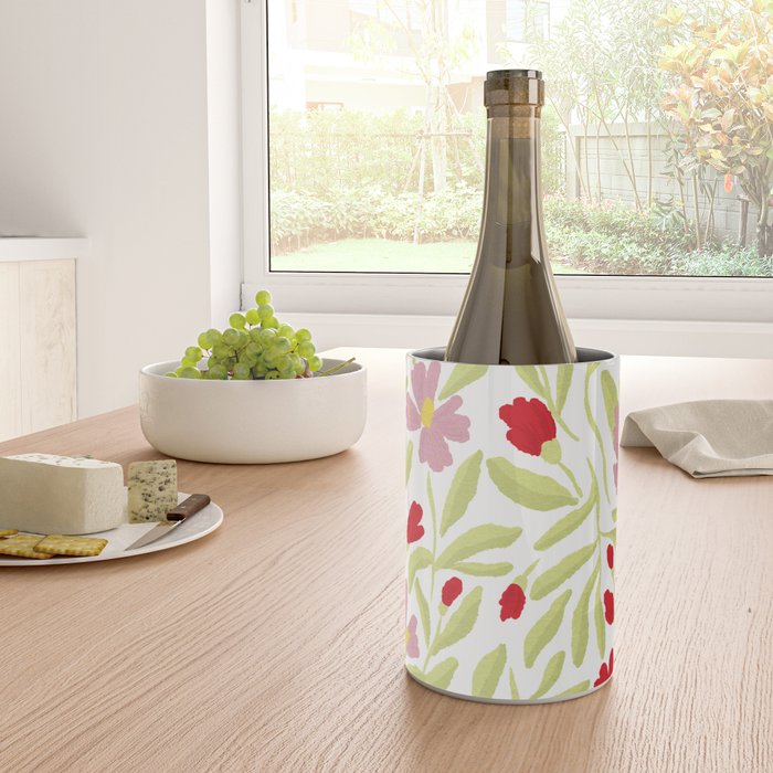 Floral Poster Wine Chiller Gallery Image 4