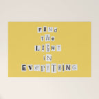 Find the light in everything / Daily Reminder #4 Welcome Mat Gallery Image 1