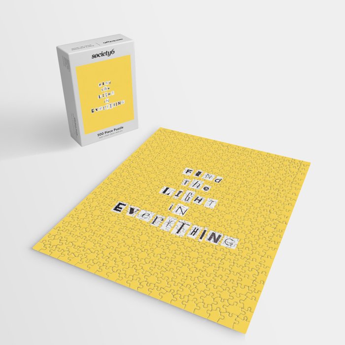 Find the light in everything / Daily Reminder #4 Jigsaw Puzzle Gallery Image 2