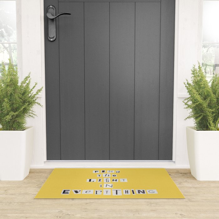 Find the light in everything / Daily Reminder #4 Welcome Mat Gallery Image 3