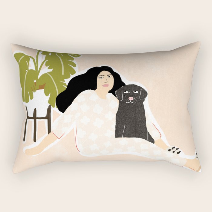 Best friendship story Rectangular Pillow Gallery Image 2