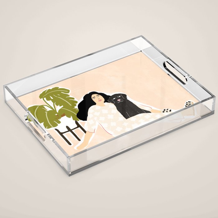 Best friendship story Acrylic Tray Gallery Image 1