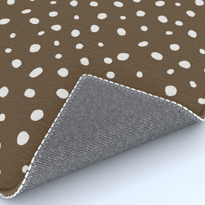 Hand-Drawn Dots - Kraft Rug Gallery Image 4