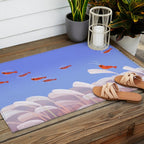 Flying cherry shrimp Outdoor Rug Gallery Image 2