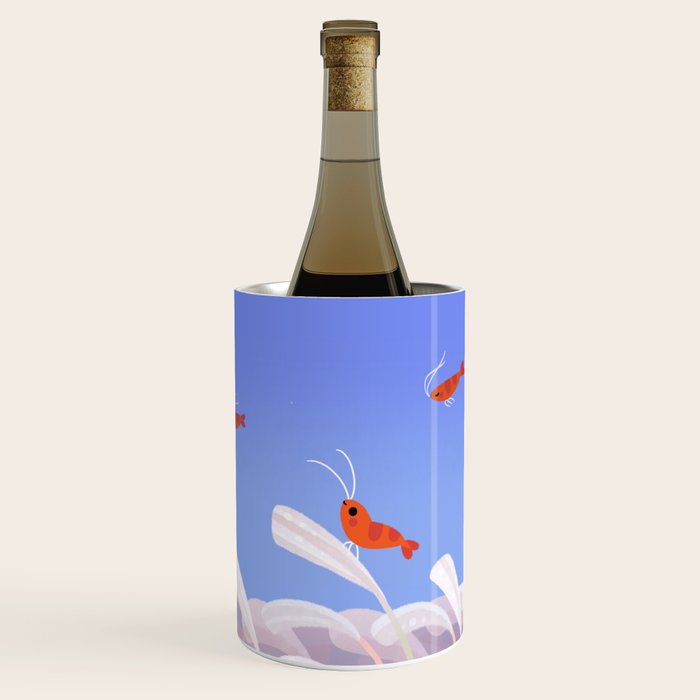 Flying cherry shrimp Wine Chiller Gallery Image 3