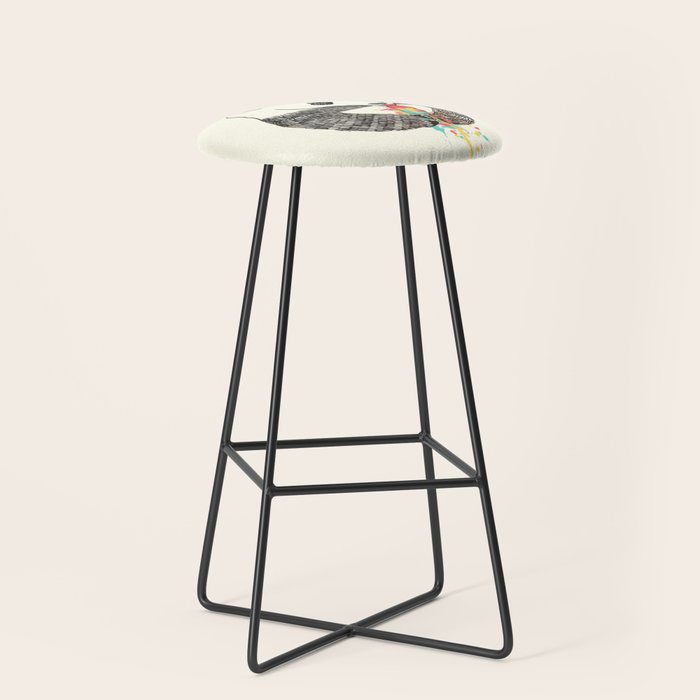 Panda Loves Ice Cream Stool Gallery Image 1