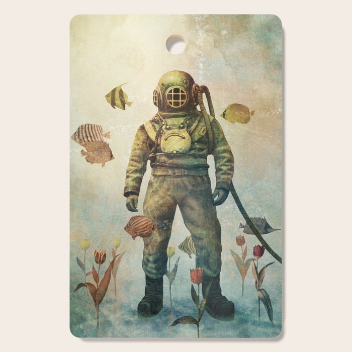 Deep Sea Garden  Cutting Board Gallery Image 1