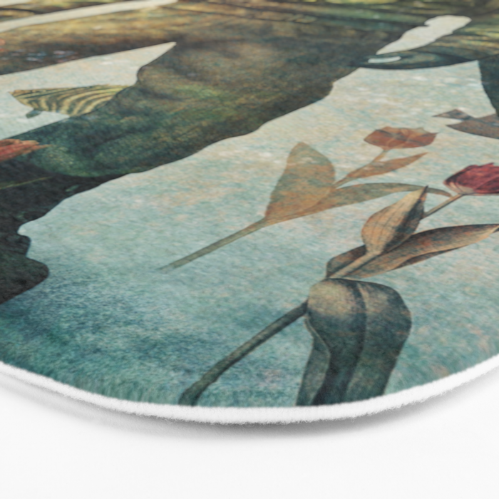 Deep Sea Garden  Bath Mat Gallery Image 3