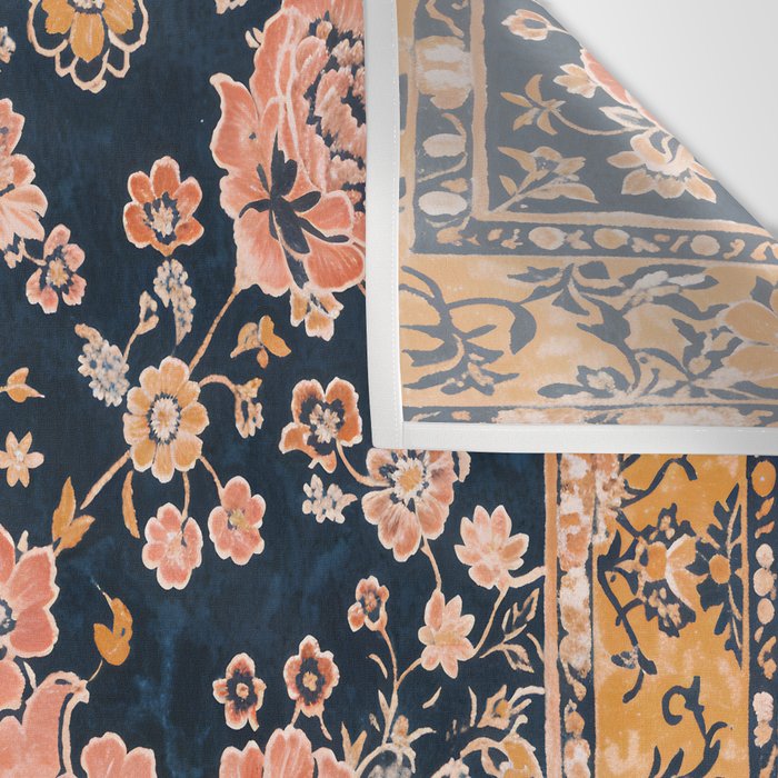 Floral Antiquity Wall Tapestry Gallery Image 3