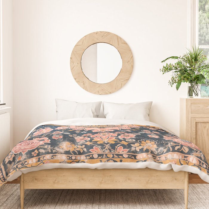 Floral Antiquity Duvet Cover Gallery Image 3