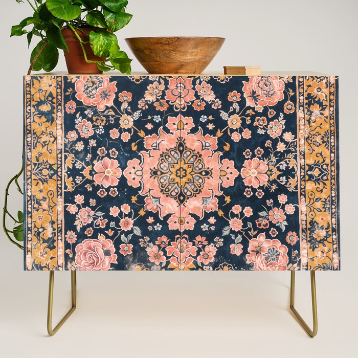Floral Antiquity Credenza Gallery Image 1