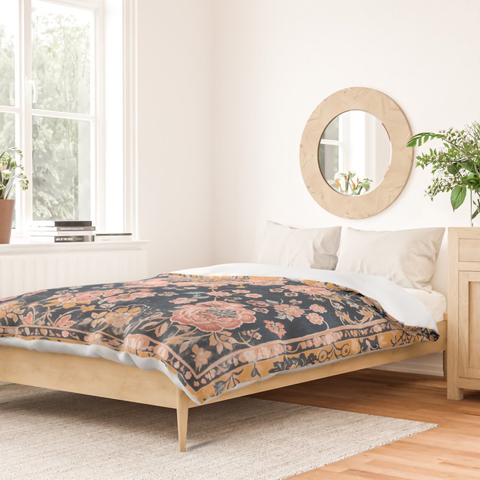 Floral Antiquity Duvet Cover Gallery Image 2