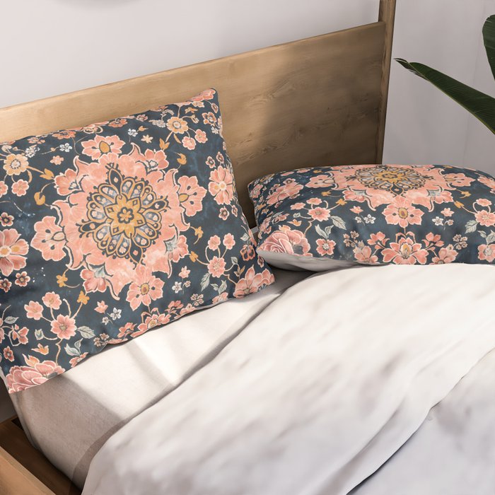 Floral Antiquity Pillow Sham Gallery Image 2