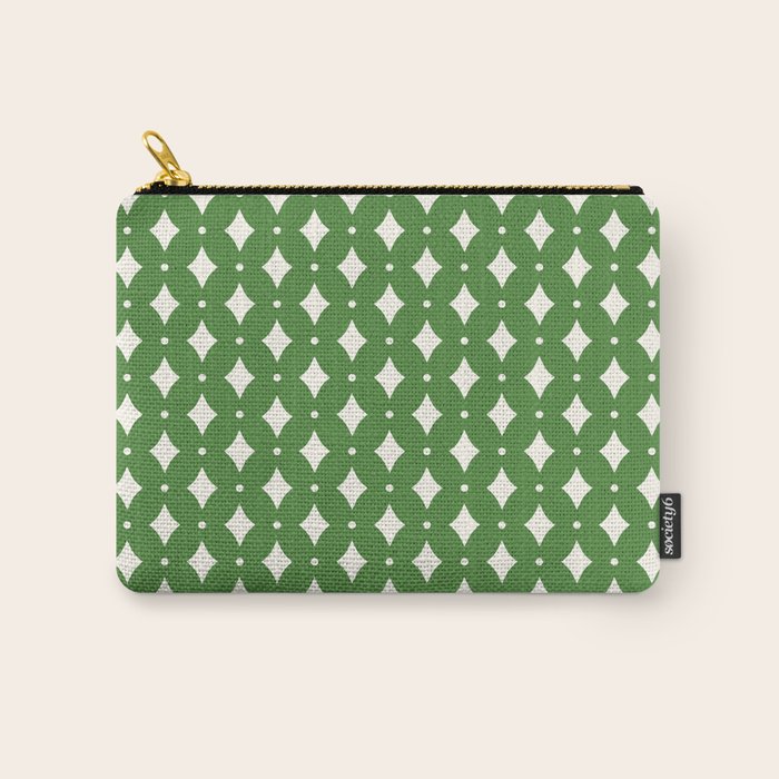 Vintage Stars XIX Kelly Green Carry All Pouch Gallery Image 1