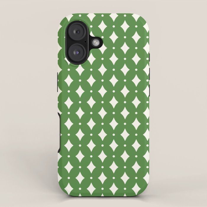 Vintage Stars XIX Kelly Green iPhone Case Gallery Image 1