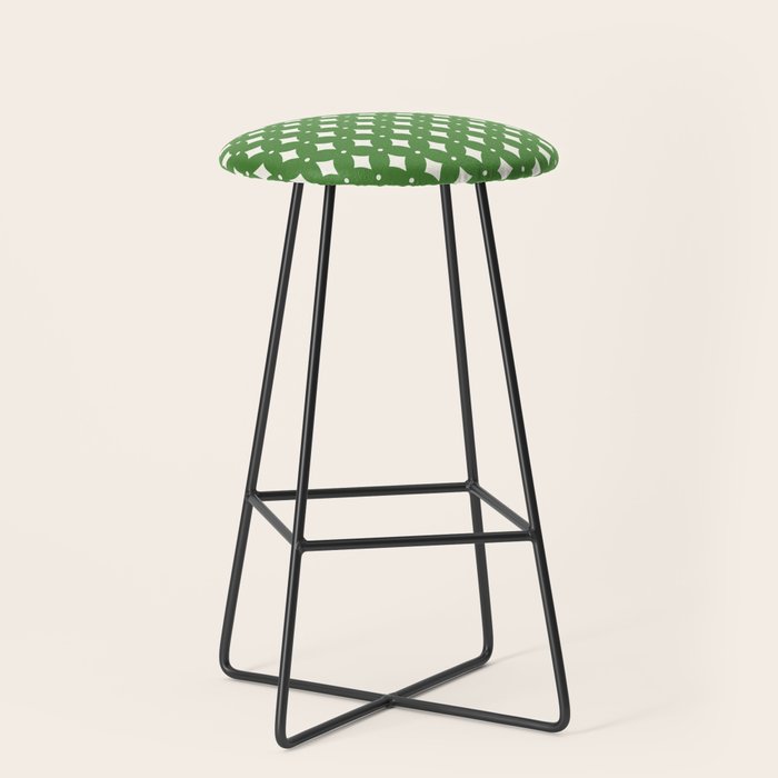 Vintage Stars XIX Kelly Green Stool Gallery Image 1