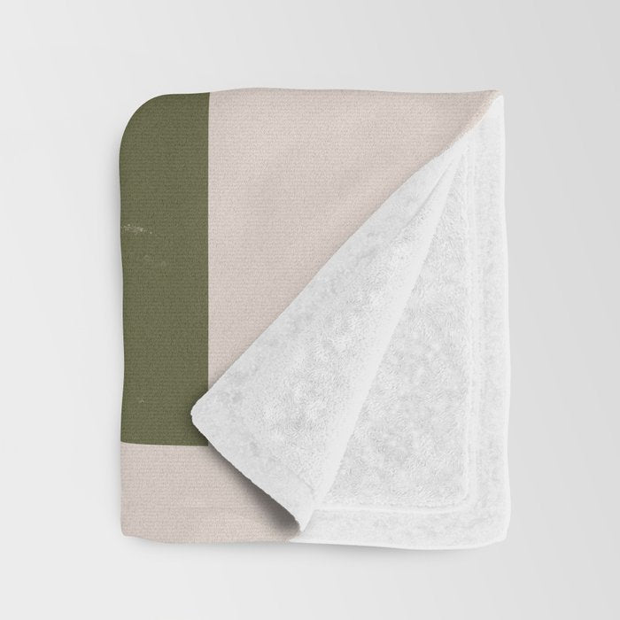 Modern Geometric Collage  Throw Blanket Gallery Image 3