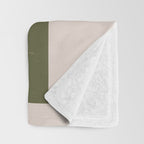 Modern Geometric Collage  Throw Blanket Gallery Image 3