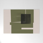 Modern Geometric Collage  Welcome Mat Gallery Image 1