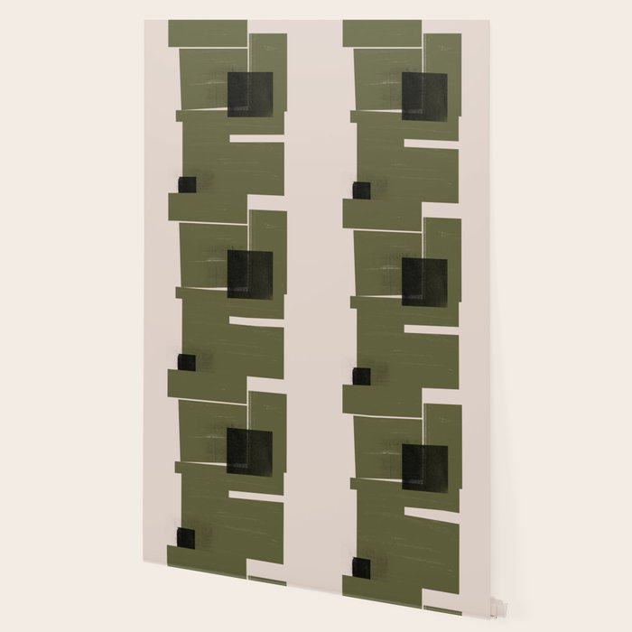 Modern Geometric Collage  Wallpaper Gallery Image 2