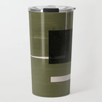 Modern Geometric Collage  Travel Mug Gallery Image 1