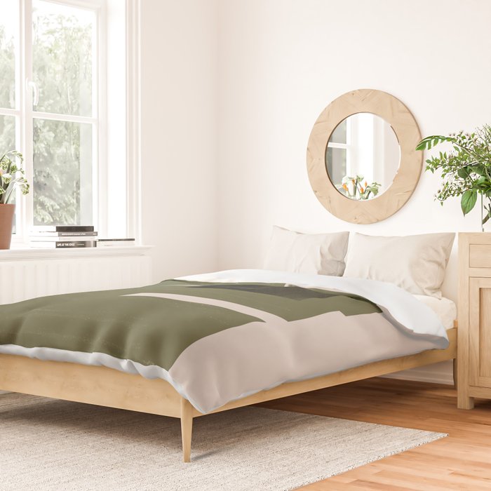 Modern Geometric Collage  Duvet Cover Gallery Image 2