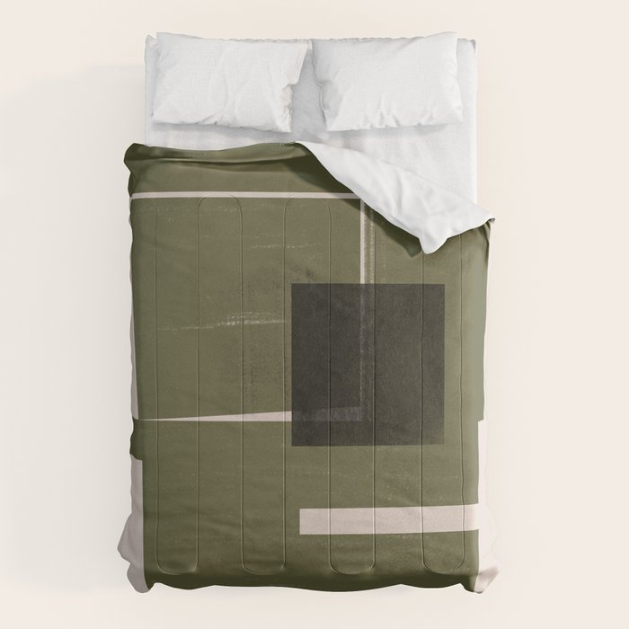 Modern Geometric Collage  Comforter Gallery Image 1