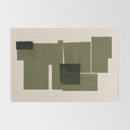 Modern Geometric Collage  Rug Gallery Image 2