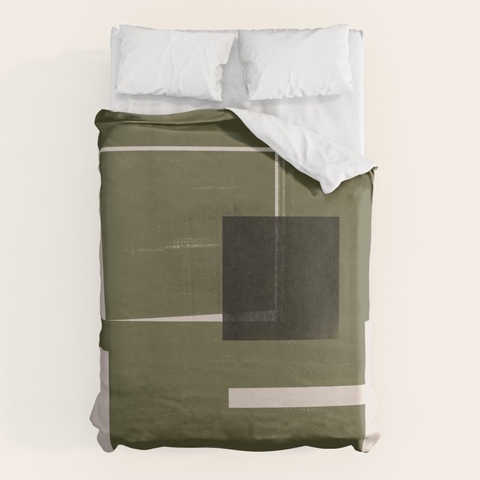 Modern Geometric Collage  Duvet Cover Gallery Image 6