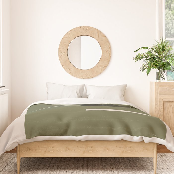 Modern Geometric Collage  Duvet Cover Gallery Image 3