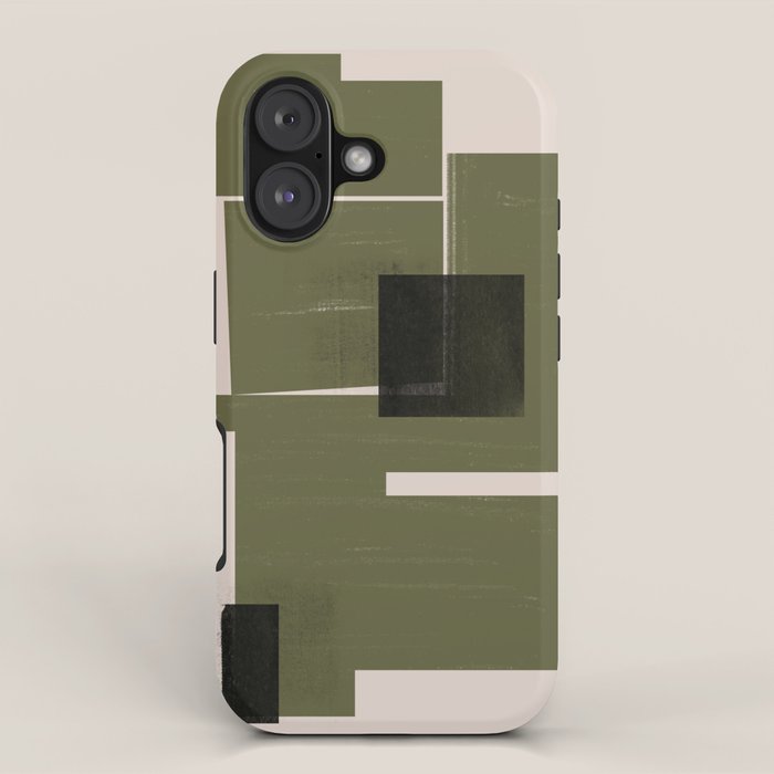 Modern Geometric Collage  iPhone Case Gallery Image 1