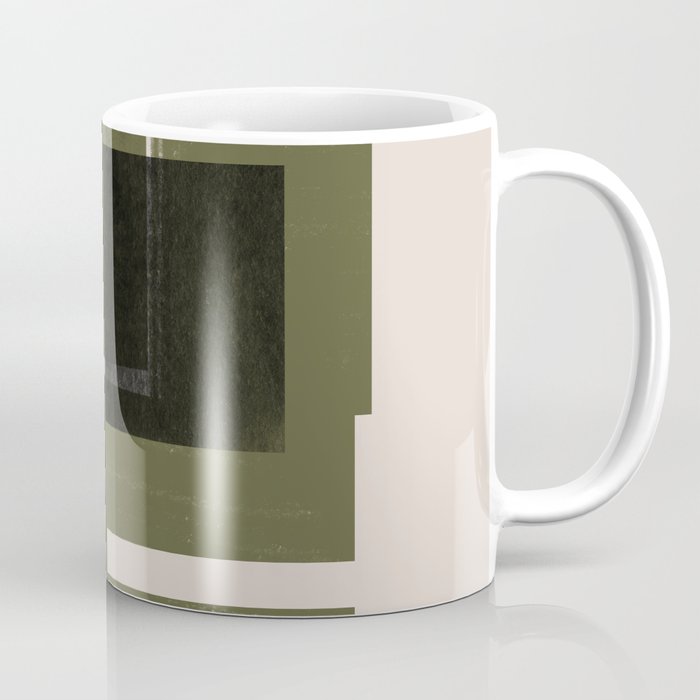 Modern Geometric Collage  Coffee Mug Gallery Image 1