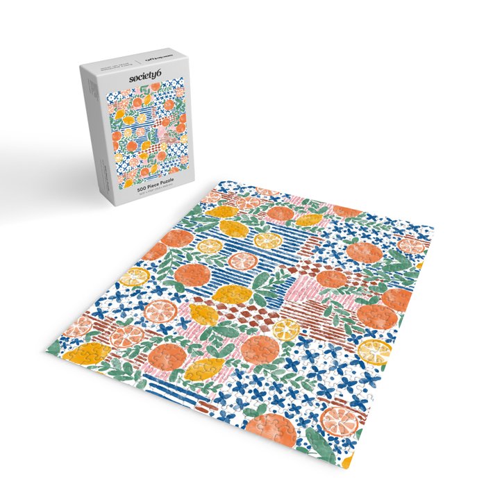 Mediterranean Fusion Citrus Jigsaw Puzzle Gallery Image 2